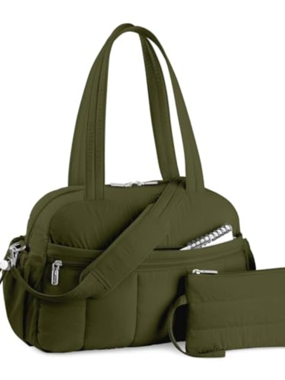Puffy Travel Duffel Gym Bag Wet Pocket Weekender Carry On